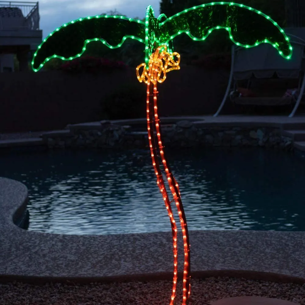 Palm Tree LED rope light 7ft